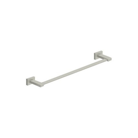 Deltana 24 Center To Center 55D Series Towel Bar Single Brushed Nickel 55D2003/24-15